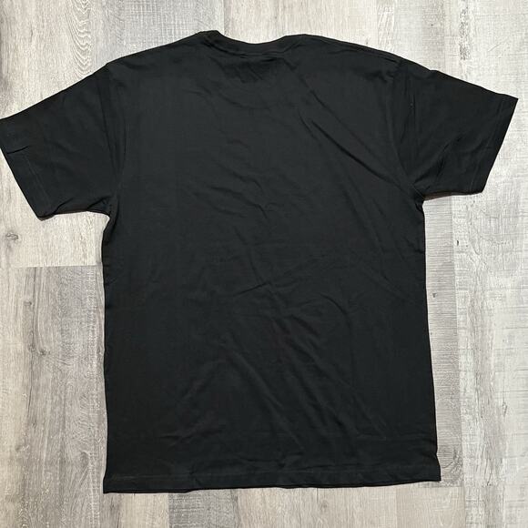 Vintage Still Emo Black Grunge T Shirt Basic Spell Out Band Festival Concert L - Picture 3 of 4